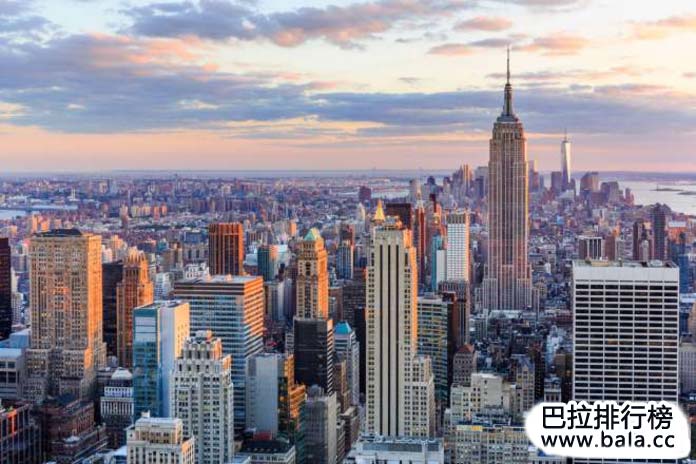 世界十大最佳旅游目的地排行榜：纽约市
