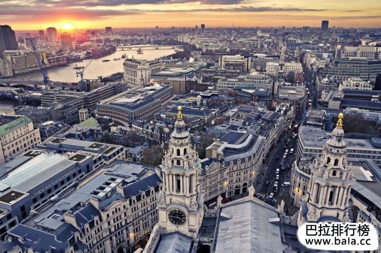 世界上最大的城市排名--伦敦