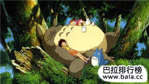 日本动漫电影排行榜前十名之龙猫图片