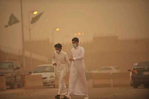 Pollution in Ahwaz, Iran