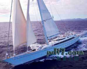 世界十大帆船游艇Top4：米拉贝拉V
