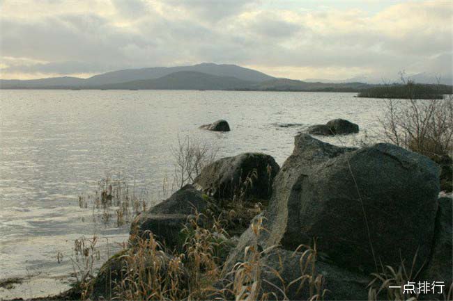 爱尔兰梅奥郡的库林湖